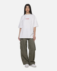 XXIII Rose T-Shirt White/Red