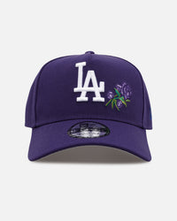 New Era Los Angeles Dodgers 'Purple Rose' 9FORTY A-Frame Snapback Purple