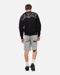 Carre Bloom Crewneck Black