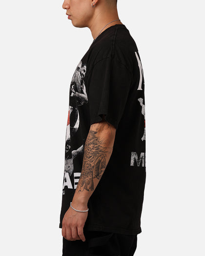 UFC By Culture Kings Merab Dvalishvili Noche T-Shirt Black Acidwash
