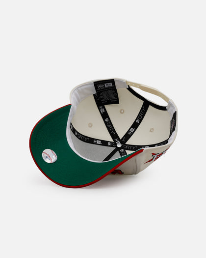 New Era Houston Astros 'Strawberry' 9FORTY A-Frame Snapback Chrome/Red