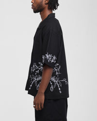 Carre Botanica Button Up Shirt Black