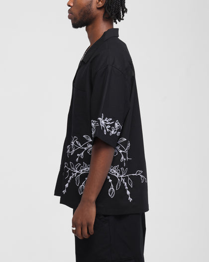 Carre Botanica Button Up Shirt Black