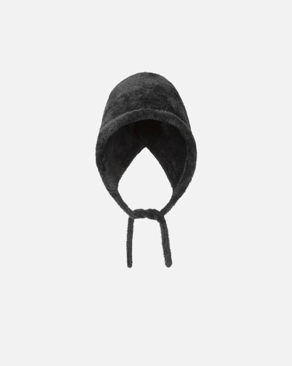 Kangol Faux Fur Knit Bonnet Black