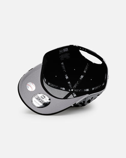 New Era Philadelphia Phillies 'Metallic Flames' 9FORTY A-Frame Snapback Black/Silver