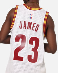 Mitchell & Ness Cleveland Cavaliers Lebron James 2015 Swing Jersey White