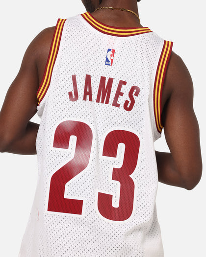 Mitchell & Ness Cleveland Cavaliers Lebron James 2015 Swing Jersey White
