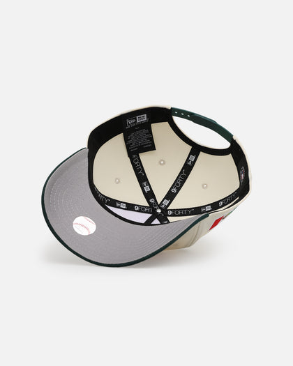 New Era Houston Astros 'Mexican Independence Day' 9FORTY A-Frame Snapback Chrome/Dark Green