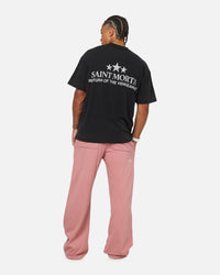 Saint Morta Vengeance T-Shirt Black Acidwash