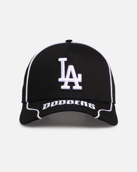 New Era Los Angeles Dodgers 'Piping' 9FORTY A-Frame Snapback Black/White