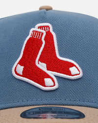 New Era Boston Red Sox 'Easy Breezy' 9FORTY A-Frame Snapback Blue/Tan