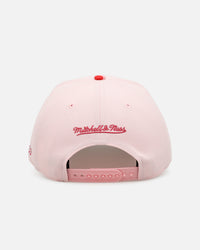Mitchell & Ness Philadelphia Phillies 'Pink Camo' Pro Pinch Snapback Pink