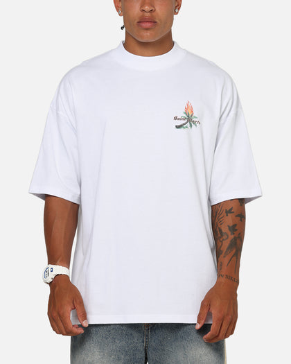 Saint Morta Palm Fire T-Shirt White