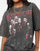 Culture Kings X WWE The Bloodline Heavyweight T-Shirt Black Wash