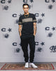 Carre Bars T-Shirt Black/Khaki