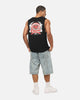 Bleacher Athletic St. George Illawarra Dragons NRL Adult Muscle T-Shirt Black