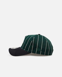 New Era Los Angeles Dodgers 'Pinstripe' 9FORTY A-Frame Snapback Dark Green