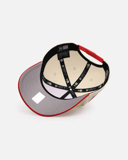 New Era Washington Capitals 'Team Color Visor' 9FORTY A-Frame Snapback Chrome/Official Team Color