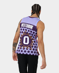 Mitchell & Ness Phoenix Suns Rookies Russell Westbrook #0 Swingman Jersey Purple