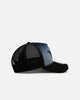 New Era Detroit Lions 'Bleach' 9FORTY A-Frame Trucker Snapback Denim