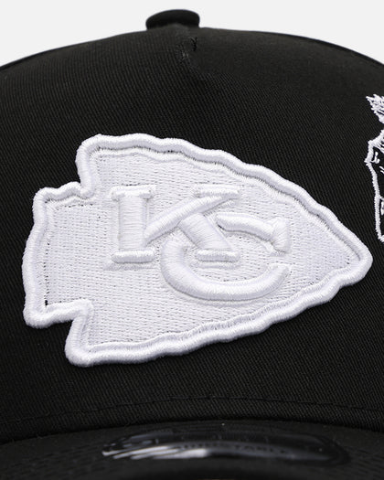 New Era Kansas City Chiefs 'Ornate Rose' 9FORTY A-Frame Snapback Black/White
