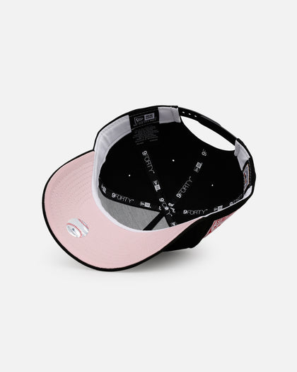 New Era New York Mets 'Black And Pink' 9FORTY A-Frame Snapback Black/Pink