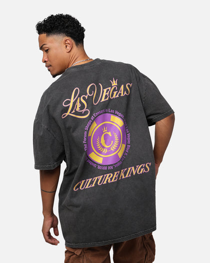 Culture Kings Casino Vegas T-Shirt Washed Black