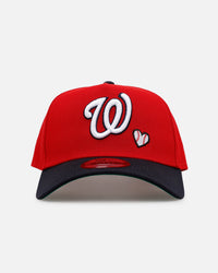 New Era Washington Nationals 'Baseball Hearts' 9FORTY A-Frame Snapback Official Team Color
