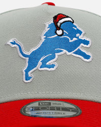 New Era Detroit Lions 'All I Want For Christmas' 9FORTY A-Frame Snapback Green/Red