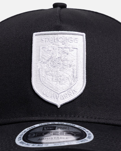 New Era St. George Illawarra Dragons 'NRL Glow In The Dark' 9FORTY A-Frame Snapback Black
