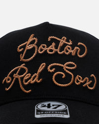 47 Brand Boston Red Sox 'Round Em Up' '47 Offside Snapback Black