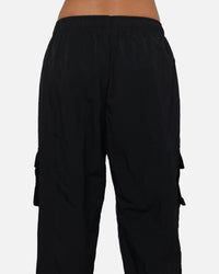 Nike Women's Sportswear Essential High-Rise Woven Cargo Pants Black/White