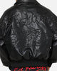 Ed Hardy Studded Bomber Jacket Black
