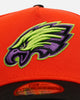 New Era Philadelphia Eagles 'Halloween' 9FORTY A-Frame Snapback Orange/Black
