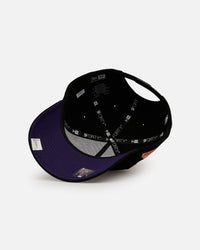 New Era Dallas Mavericks 'NBA Dia De Los Muertos' 9FORTY A-Frame Snapback Black/Orange