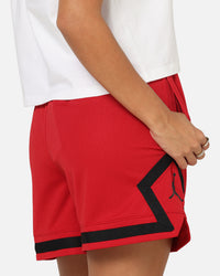 Jordan Women's 4" Diamond Shorts Gym Red/Black
