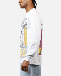 73Studio Marvel Silver Surfer Long Sleeve T-Shirt White