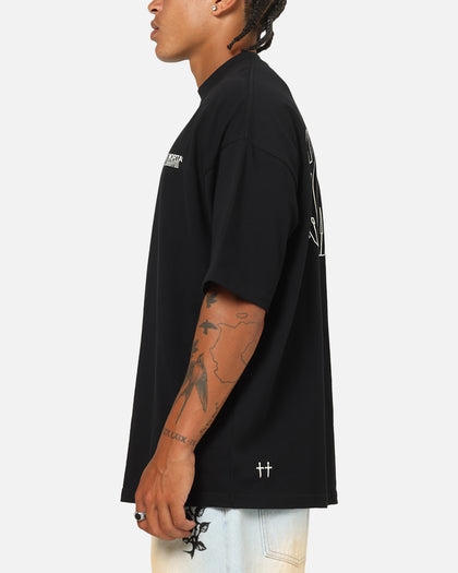 Saint Morta Global Boxy T-Shirt Black