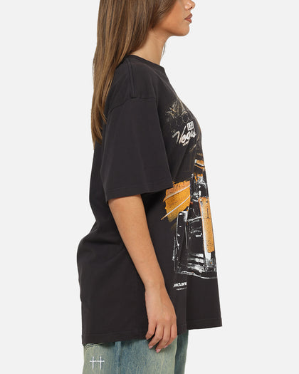 Mitchell & Ness X Mclaren Vegas 2025 T-Shirt Washed Black