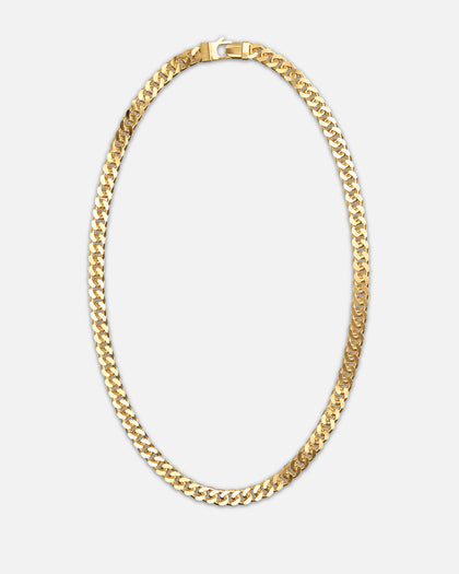 Guess Mainline Lo Studio 21" Curb 8MM Chain Necklace Gold