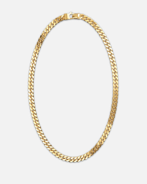 Guess Mainline Lo Studio 21" Curb 8MM Chain Necklace Gold