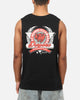 Bleacher Athletic St. George Illawarra Dragons NRL Adult Muscle T-Shirt Black