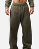 American Thrift Wide Leg Pants Washed Olive