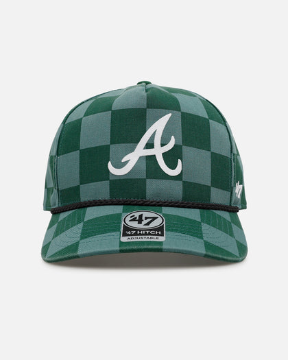 47 Brand Atlanta Braves 'Checkerboard' 47 Hitch Snapback Green