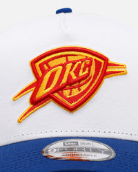 New Era Oklahoma City Thunder 'Summertime' 9FORTY A-Frame Snapback White/Royal