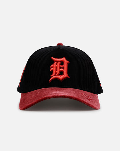 New Era Detroit Tigers 'Velvet Cord Certified Lover' 9FORTY A-Frame Premium Corduroy Snapback Black