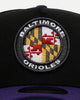 New Era Baltimore Orioles 'Crossover' 9FORTY A-Frame Snapback Black
