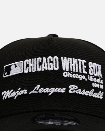 New Era Chicago White Sox 'Workleague' 9FORTY A-Frame Snapback Black