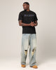 Saint Morta Lafayette V2 Scripture T-Shirt Black/Iridescent