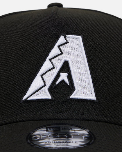 New Era Arizona Diamondbacks 'Easy Black and White' 9FORTY A-Frame Snapback Black/White